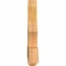 Ekena Millwork Redmond Rough Sawn Timber Gable Bracket, Western Red Cedar, 48"W x 28"H x 4"D x 6"F, 14/12 Pitch GBW048X28X0406RED00RWR - alternate 3